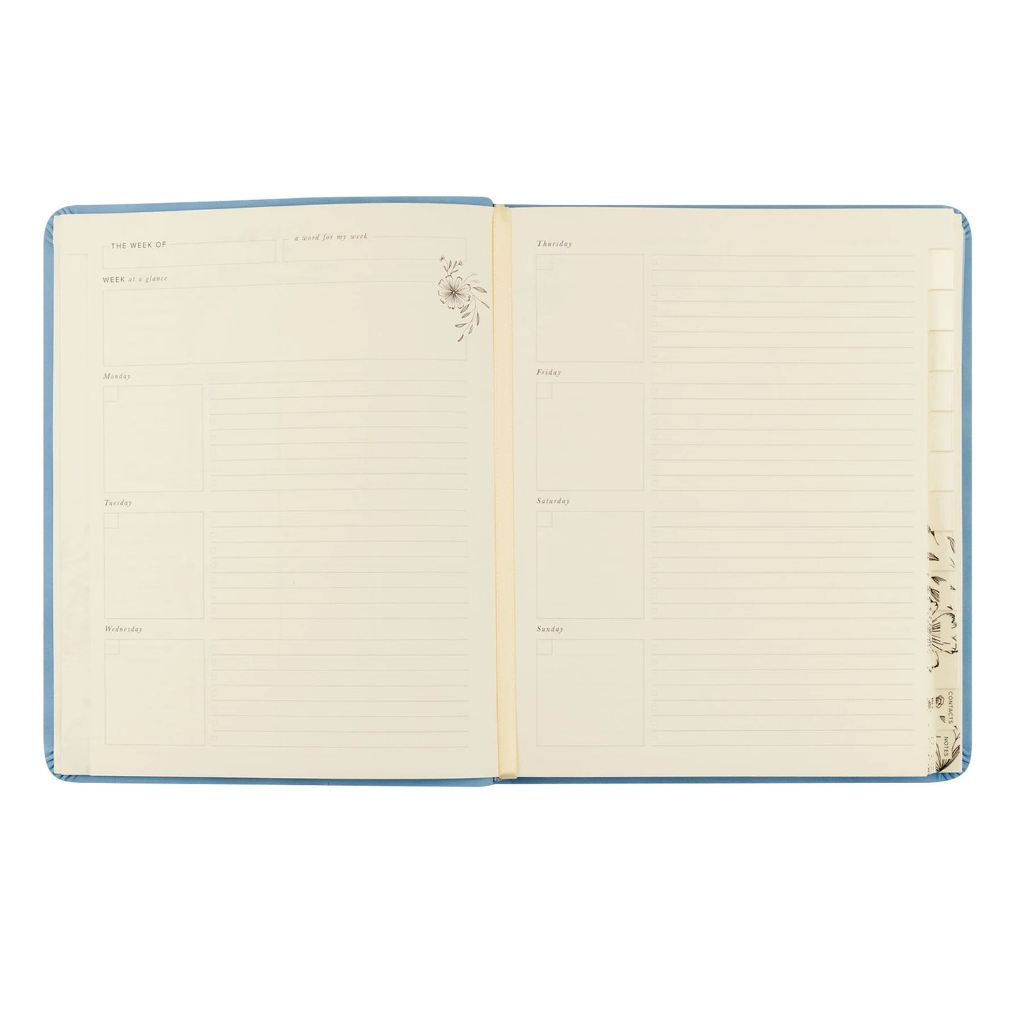Undated 12 Month Planner: Bethany Theme