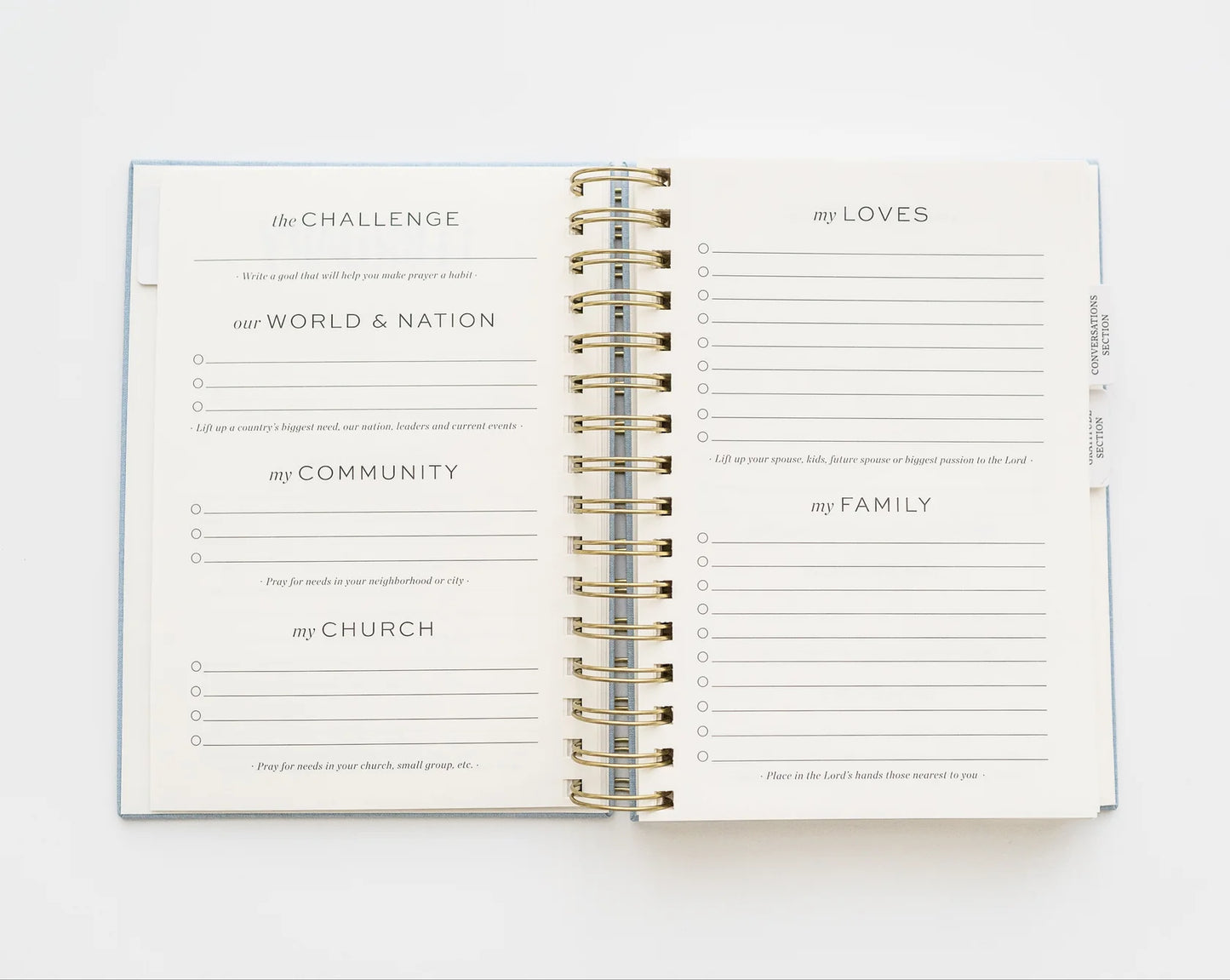 Rhythms Prayer Journal 2026 (Yearly)