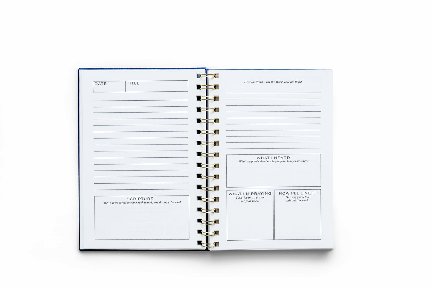 PRE-ORDER Sermon Notes Journal