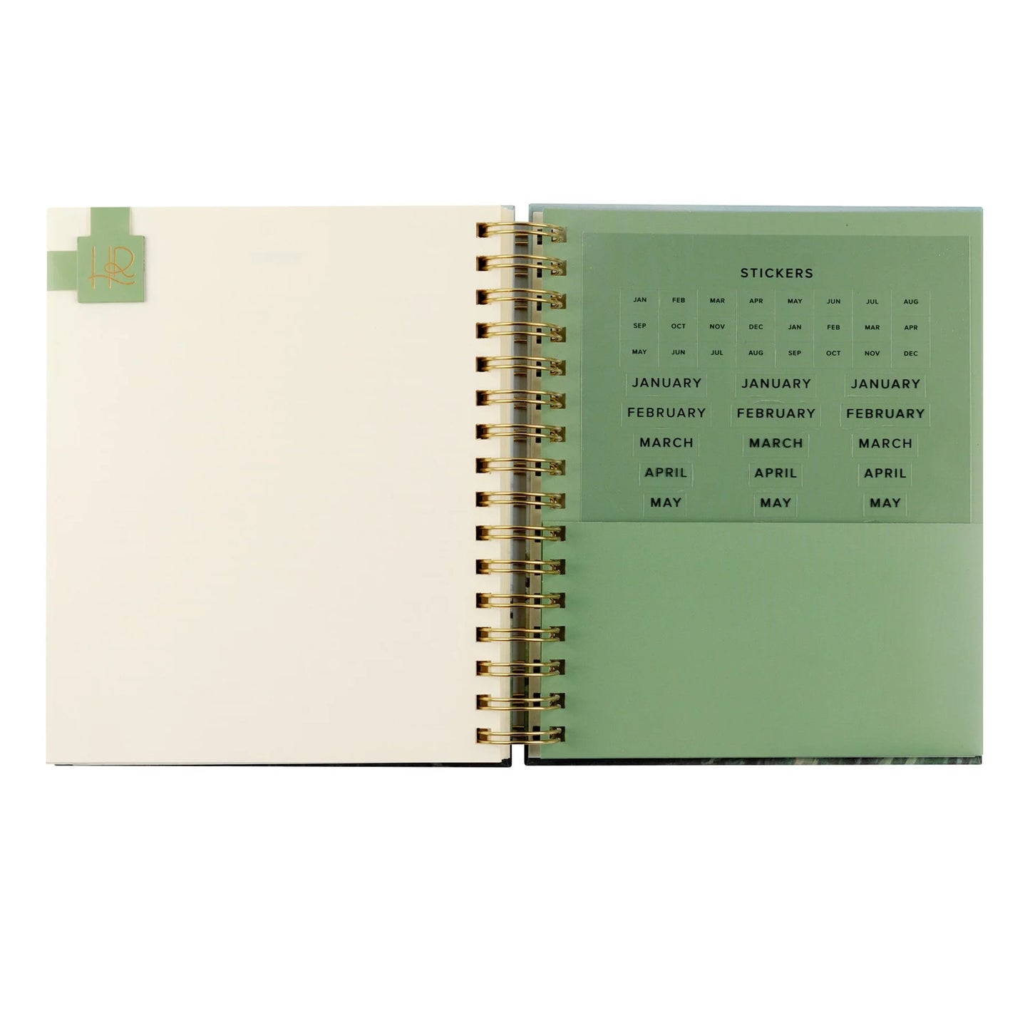 Undated 12 Month Planner: Dublin Theme