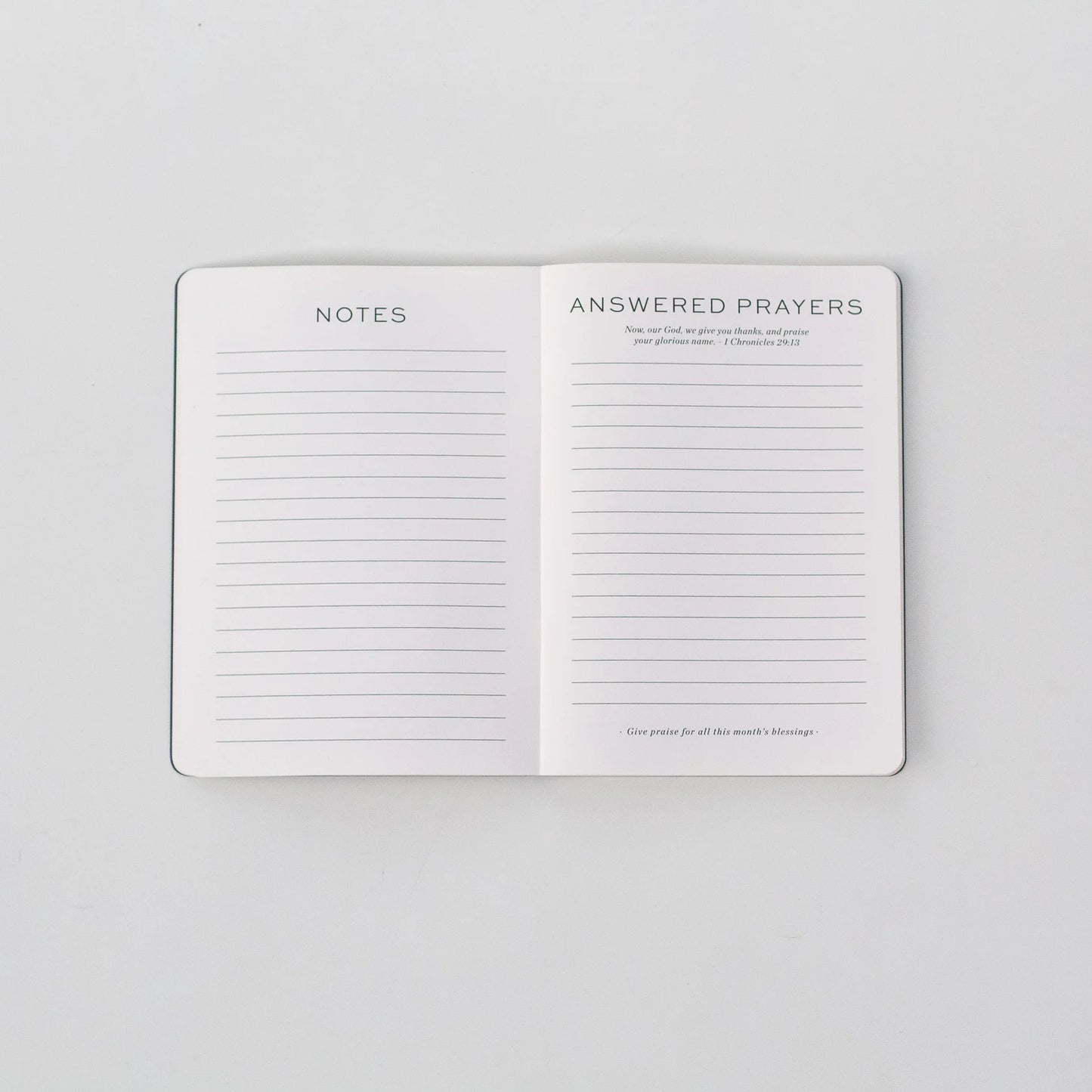 Mens 6 Month Prayer Journal