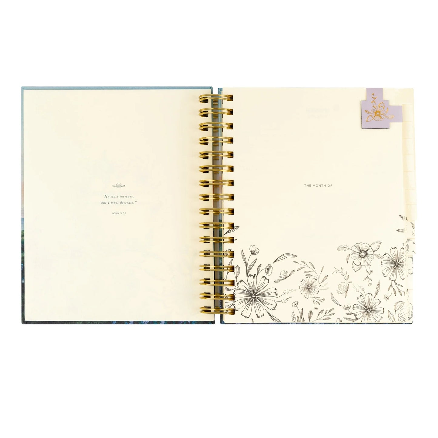 Undated 12 Month Planner: Iceland Theme