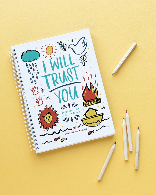 'I Will Trust You' Art Journal