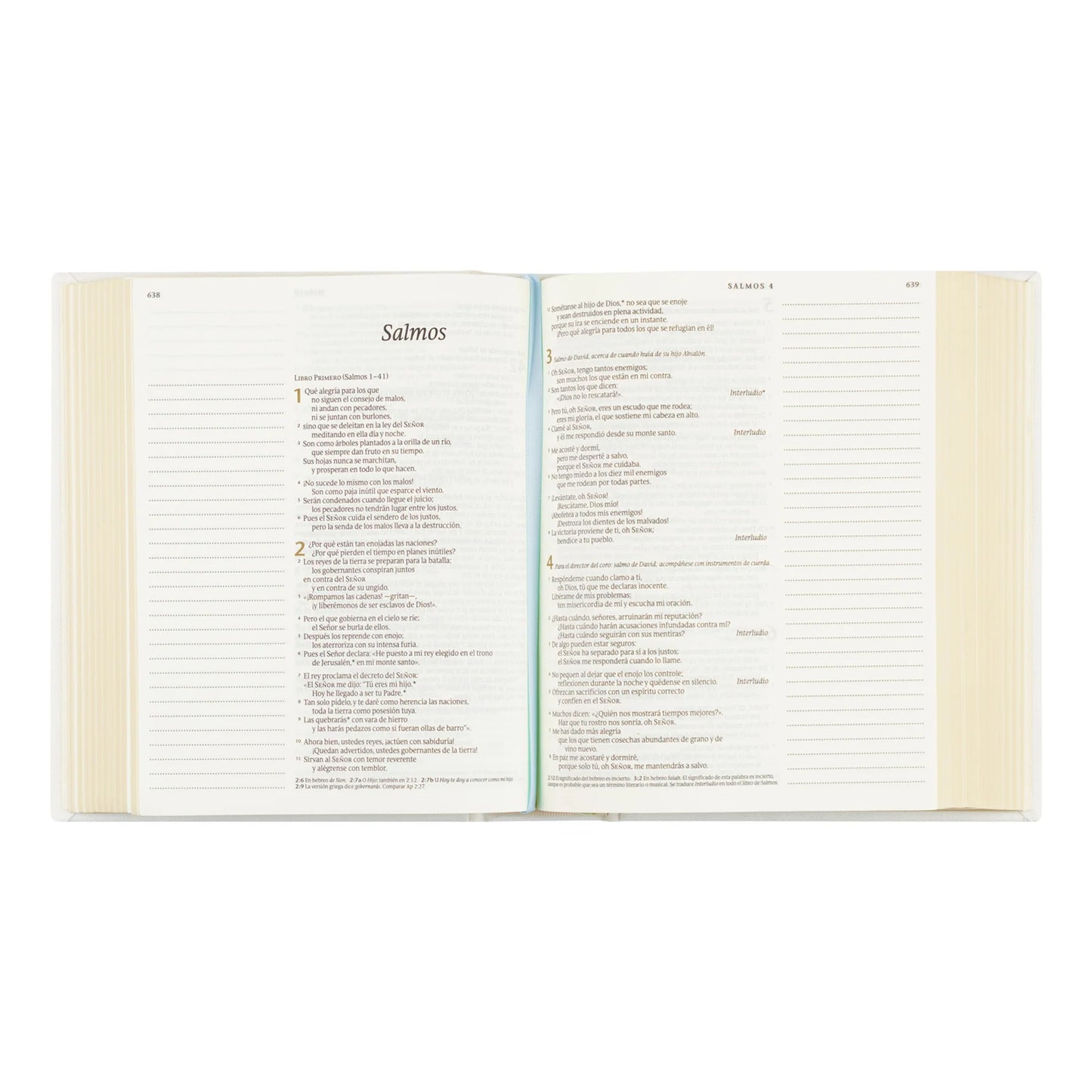 NTV Spanish Notetaking Bible: Lisbon Theme