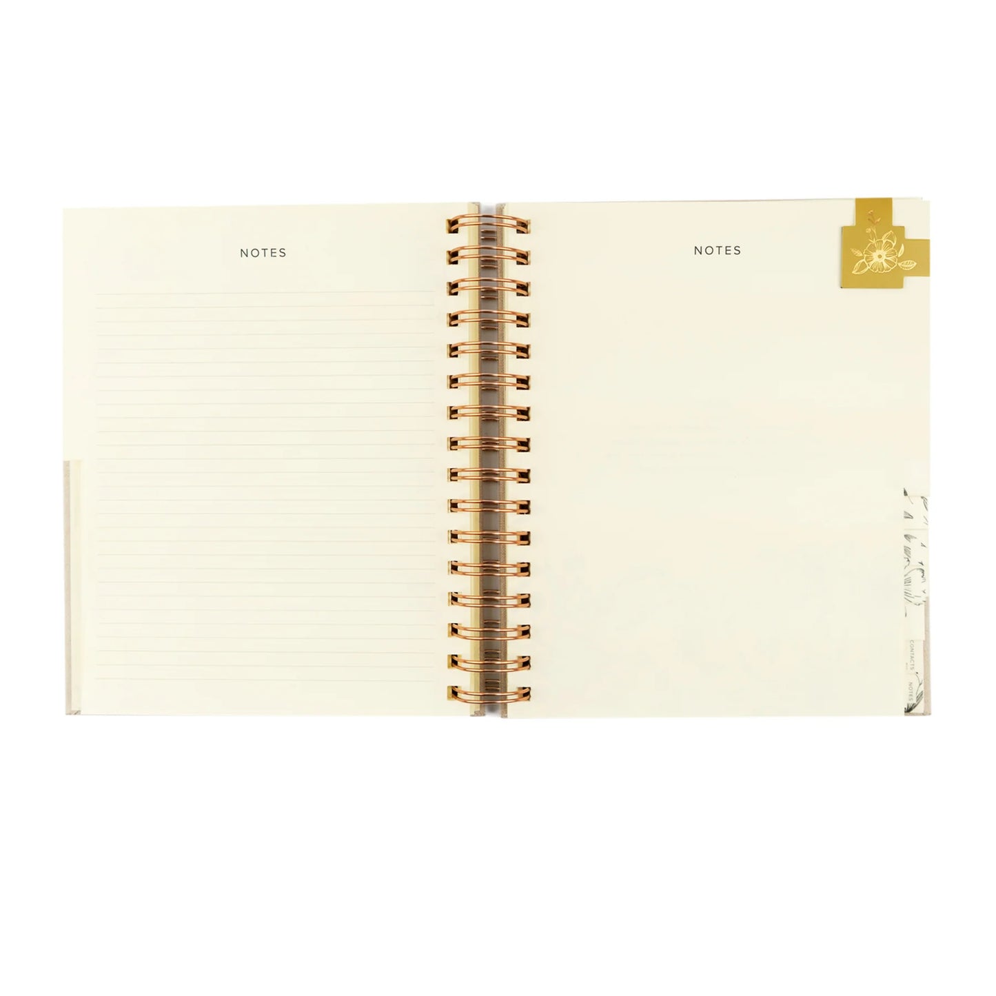 Undated 12 Month Planner: Magnolia Springs Theme