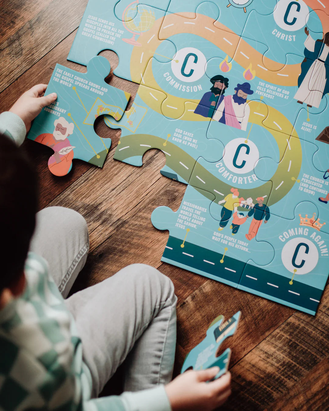 My Big Bible Timeline Puzzle - New Testament