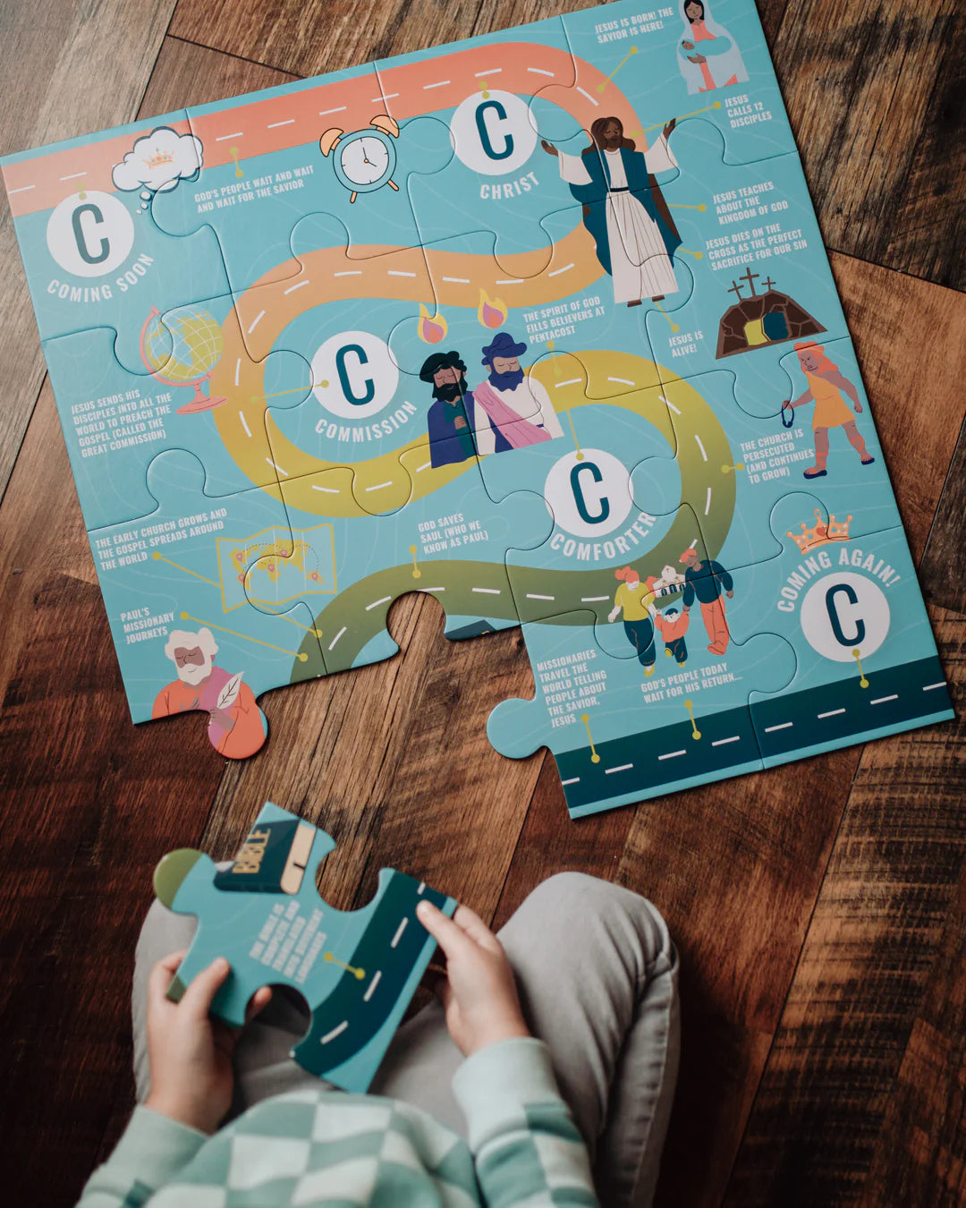 My Big Bible Timeline Puzzle - New Testament