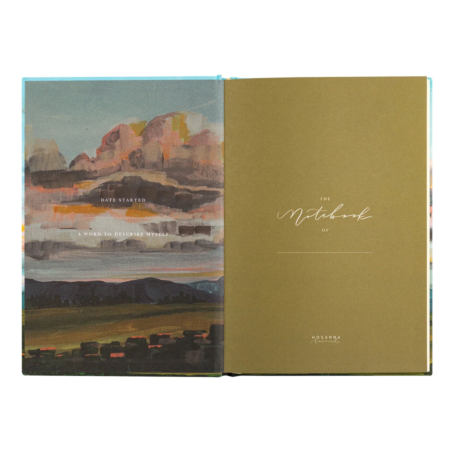 Lined Journal: Santa Lucia Theme