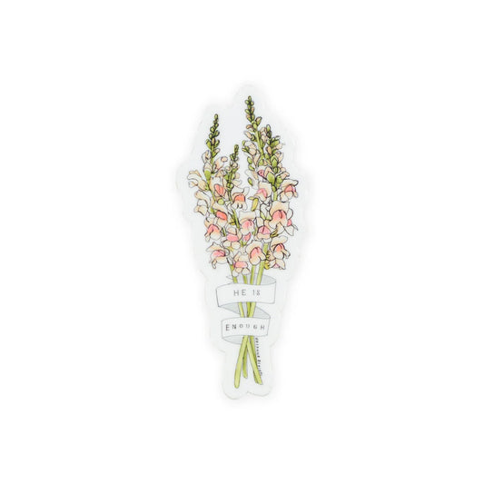 He Is Enough Sticker