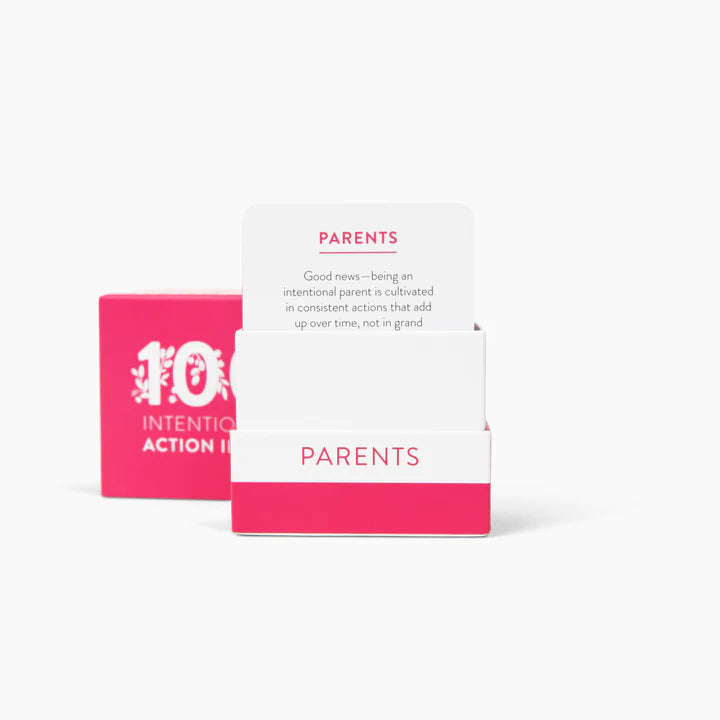 Intentional Action Card Deck - Parents – More Than Wildflowers