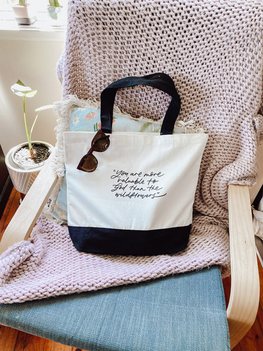 LIMITED EDITION: More Than Wildflowers Deluxe Tote Bag