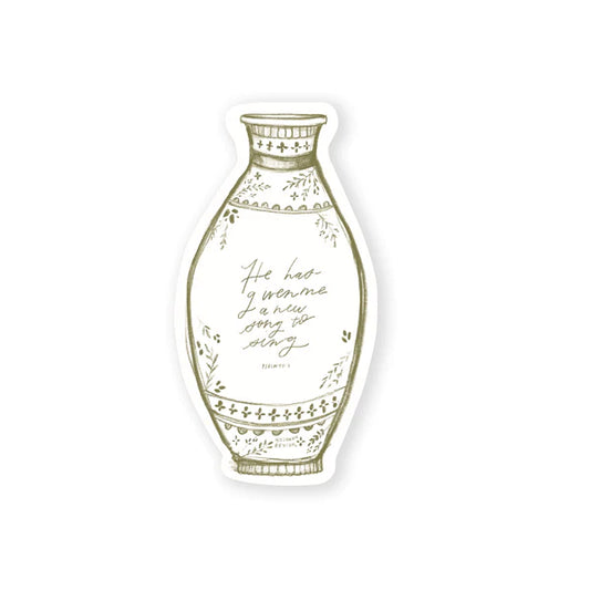 'New Song Pot' Sticker