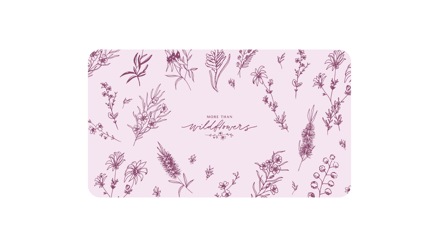 More Than Wildflowers Gift Card