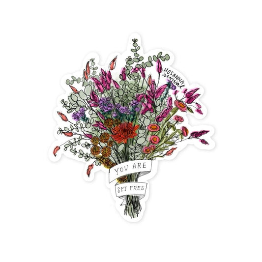 Hosanna Revival Sticker: You Are Set Free