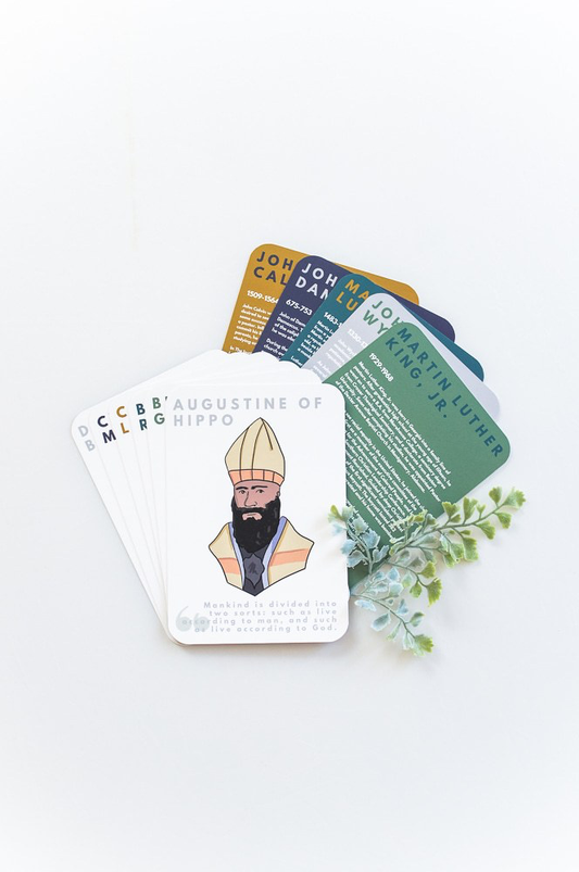 'Fathers of Faith' cards